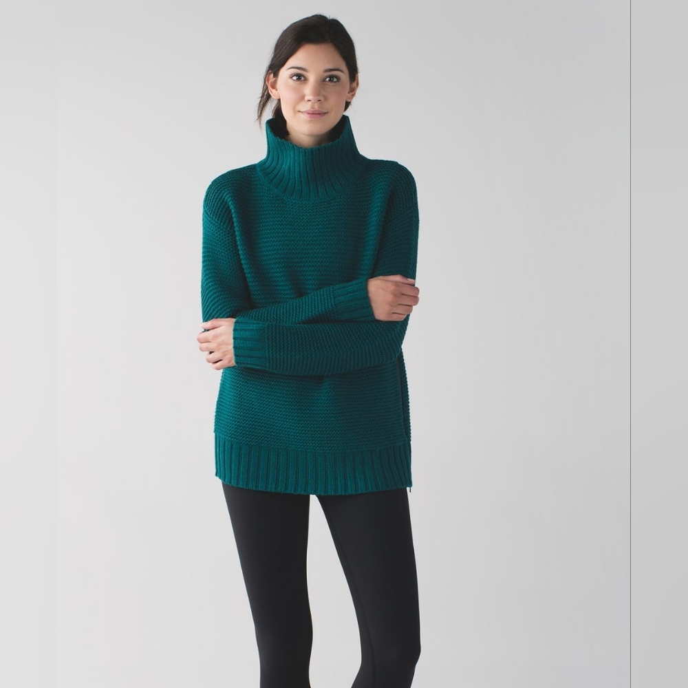 Lululemon Karma Kurmasana Merino Wool Sweater